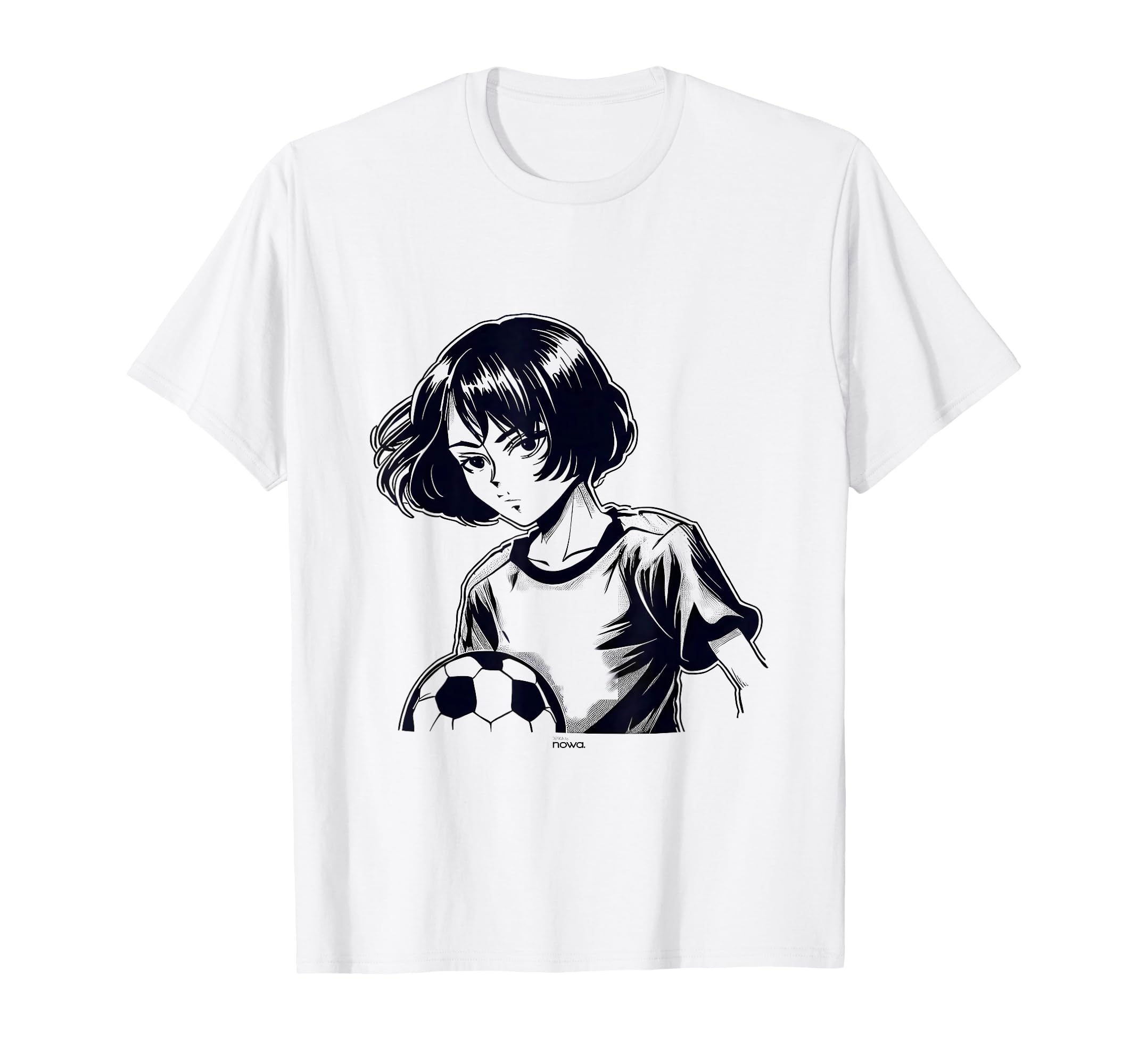 Funny Manga Comic Soccer Football T-Shirt - Aesthetic Graphic Men Women - T-Shirt, Sweatshirt, Hoodie