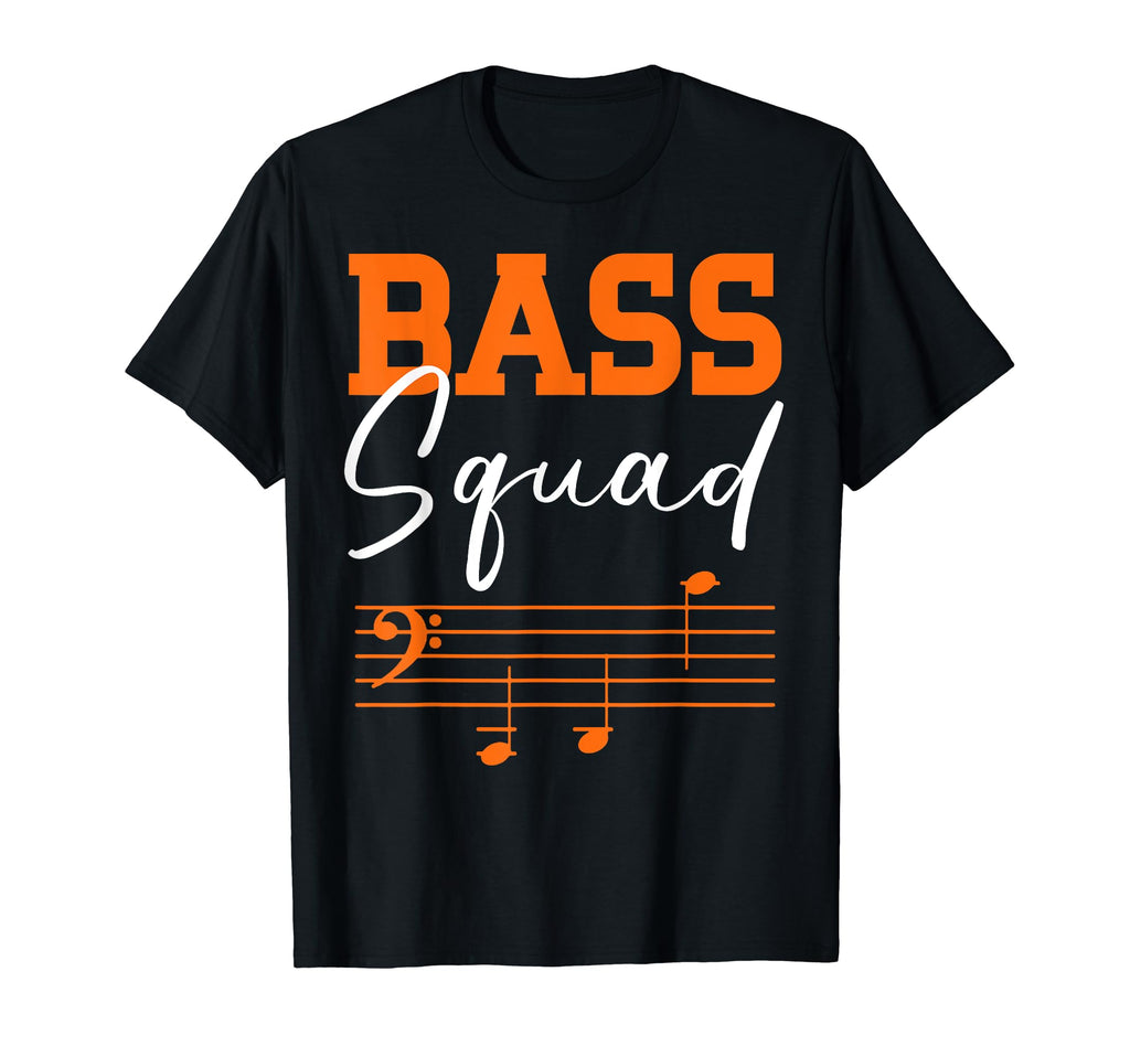 Bass Squad Music Choir Musician Theater T-Shirt - Custom Art Print Unisex - T-Shirt, Sweatshirt, Hoodie