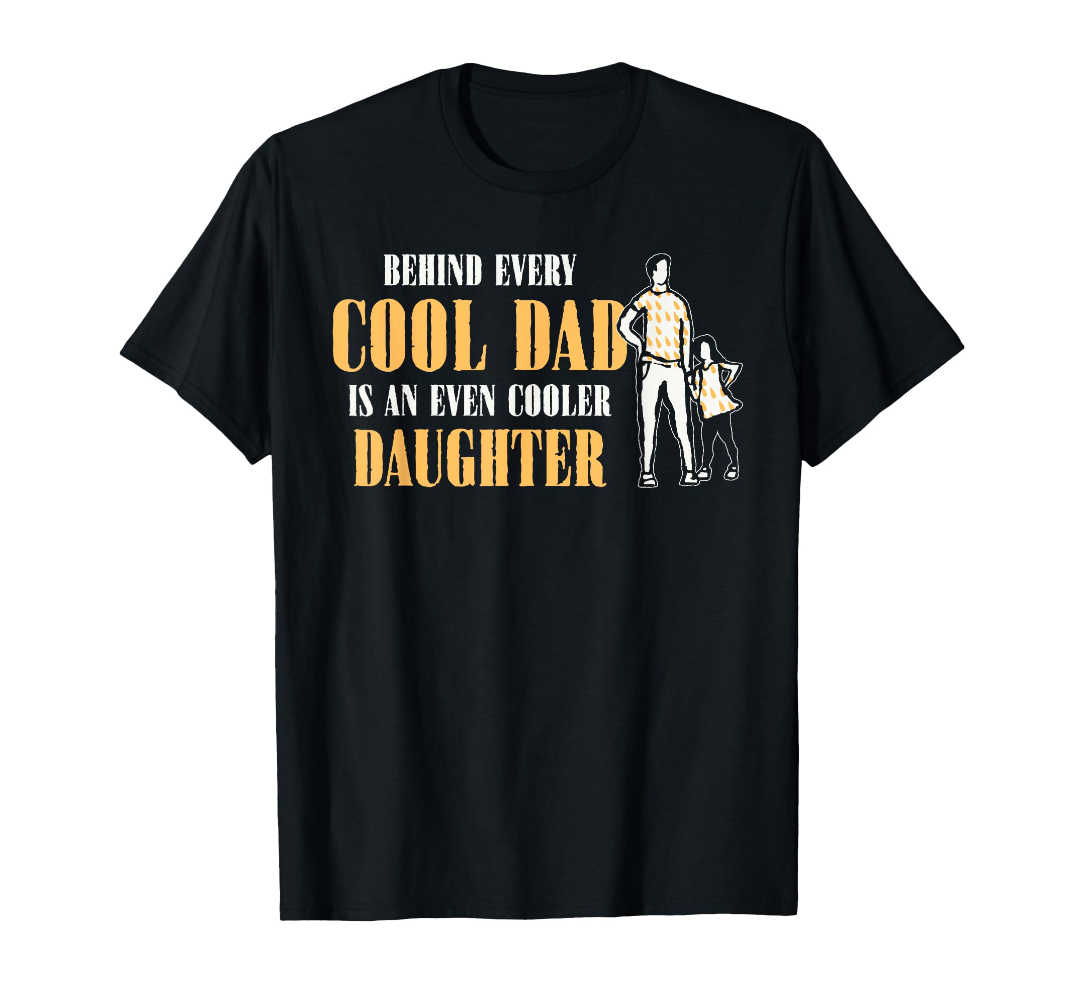 Fathers Day From Daughter Dad T-Shirt - Minimalist Print for Adults - T-Shirt, Sweatshirt, Hoodie