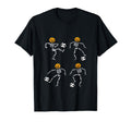 Pumpkin Skeleton Squad Soccer T-Shirt - Fun Novelty Design Men Women - T-Shirt, Sweatshirt, Hoodie