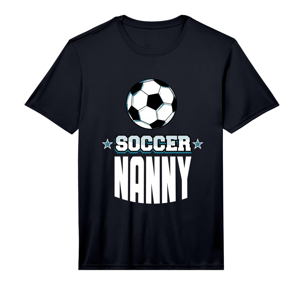 Mens Soccer Nanny Sports Mom Games T-Shirt - Fun Novelty Design for Adults - T-Shirt, Sweatshirt, Hoodie