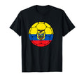 Ecuador Soccer Ball Flag Jersey T-Shirt - Novelty Apparel Men Women - T-Shirt, Sweatshirt, Hoodie