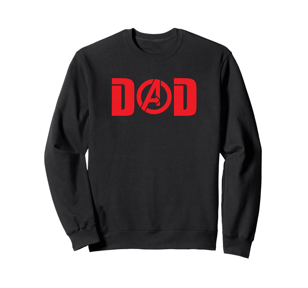 Marvel Avengers Dad Avengers Symbol Sweatshirt - Graphic Print Unisex - T-Shirt, Sweatshirt, Hoodie