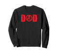 Marvel Avengers Dad Avengers Symbol Sweatshirt - Graphic Print Unisex - T-Shirt, Sweatshirt, Hoodie