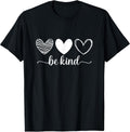 Be Kind Minimalist Love Kindness Positive - Adult & Kids T-Shirts, Sweatshirts & Hoodies apparel design preview 1