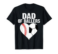 Dad Ballers Father Son Soccer T-Shirt - Fun Novelty Design for Adults - T-Shirt, Sweatshirt, Hoodie