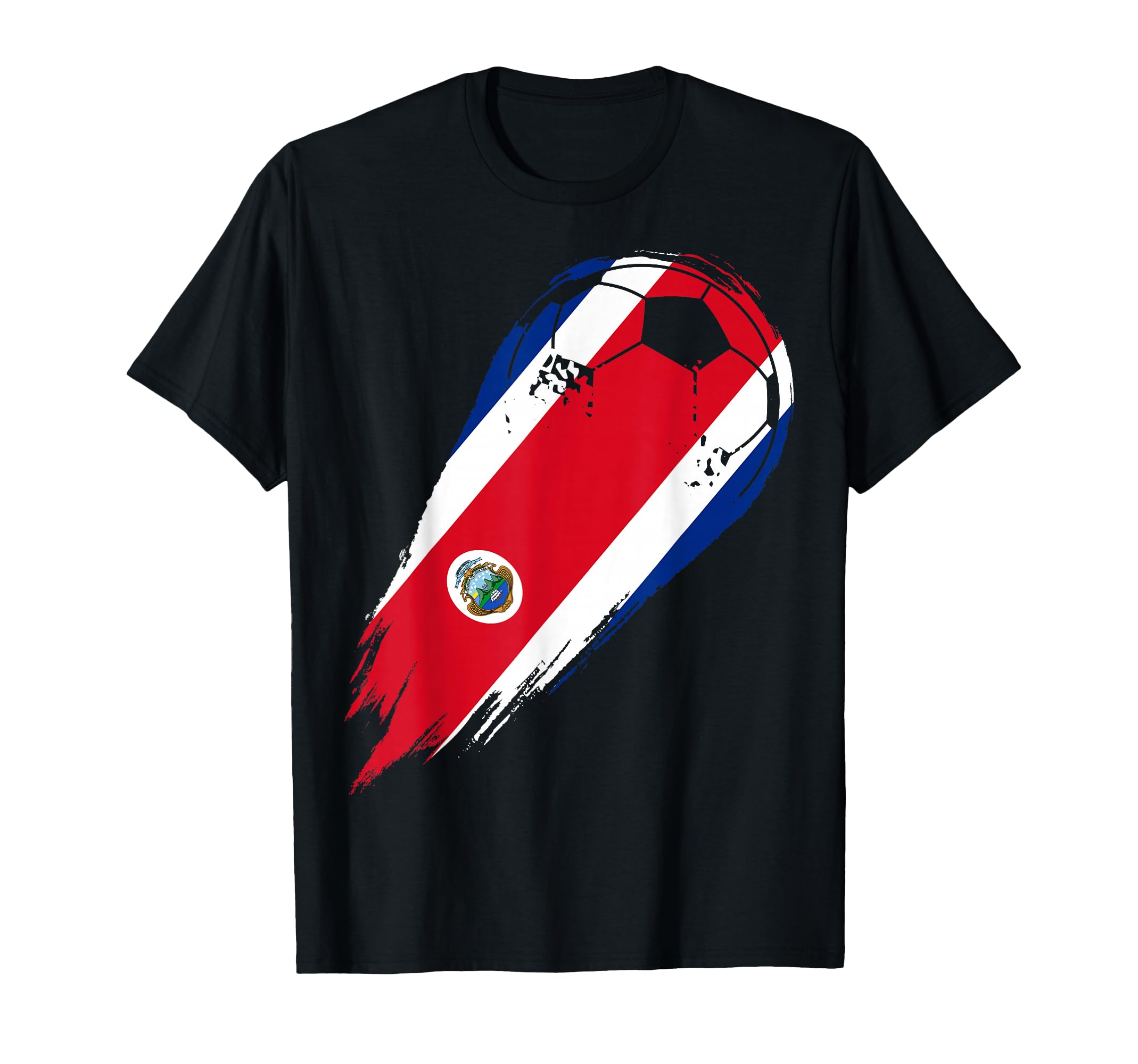 Soccer Country Flag Costa Rica T-Shirt - Graphic Print Men Women - T-Shirt, Sweatshirt, Hoodie