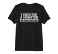 Mens Funny Dad From Son First 1St T-Shirt - Fun Novelty Design for Adults - T-Shirt, Sweatshirt, Hoodie