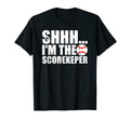Mens Baseball Scorekeeper Funny Dad T-Shirt - Unique Graphic for Adults - T-Shirt, Sweatshirt, Hoodie