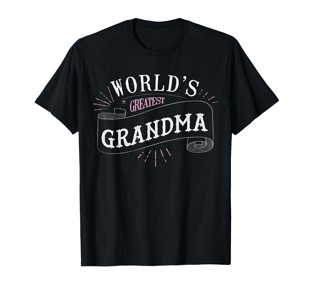 Worlds Greatest Grandma Super Gift T-Shirt - Minimalist Print Unisex - T-Shirt, Sweatshirt, Hoodie