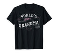 Worlds Greatest Grandma Super Gift T-Shirt - Minimalist Print Unisex - T-Shirt, Sweatshirt, Hoodie