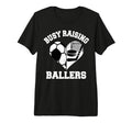 Busy Raising Ballers Soccer Hockey T-Shirt - Aesthetic Graphic Unisex - T-Shirt, Sweatshirt, Hoodie
