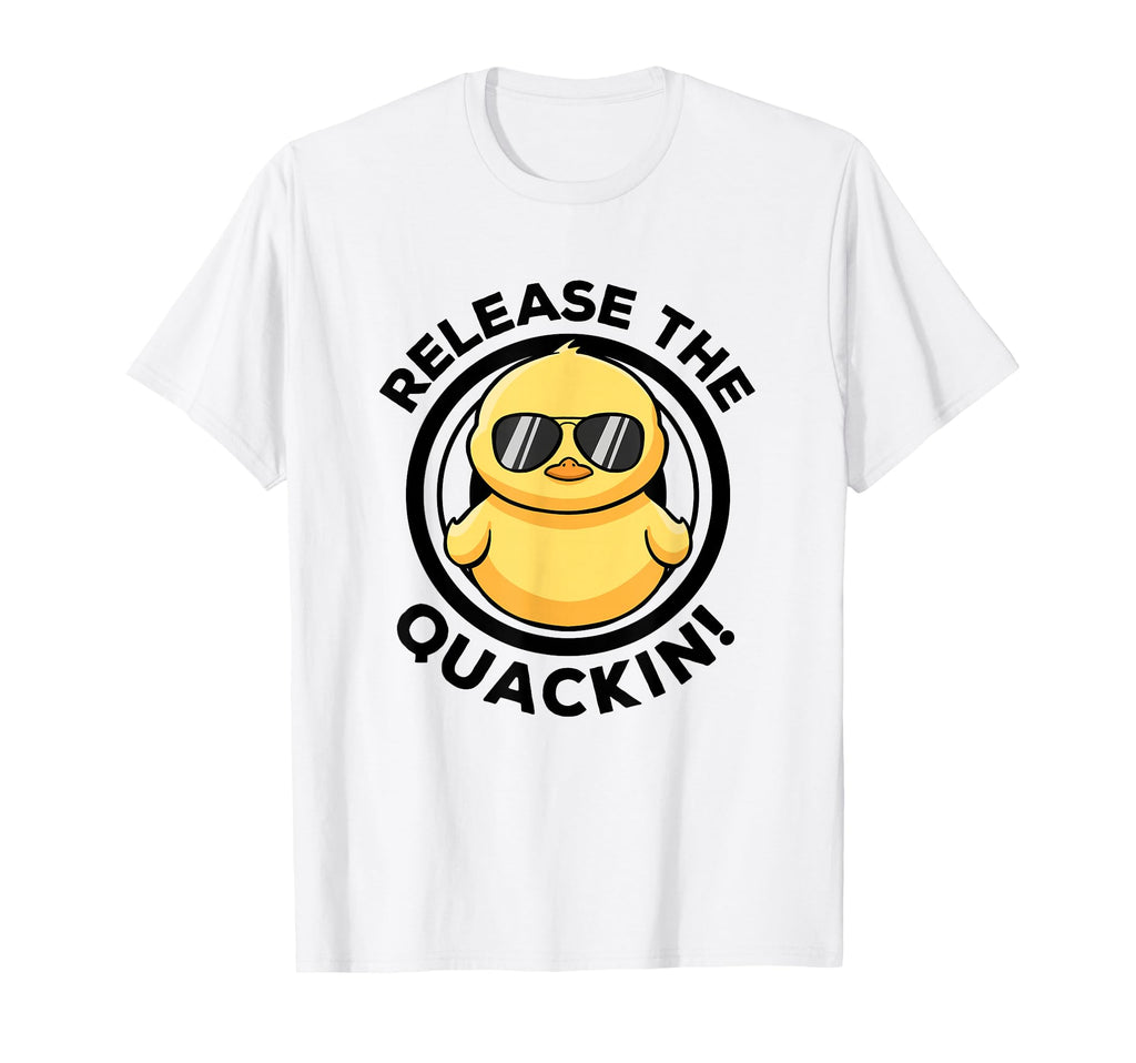 Release Quackin I Love Duck Lovers T-Shirt - Unique Graphic for Adults - T-Shirt, Sweatshirt, Hoodie