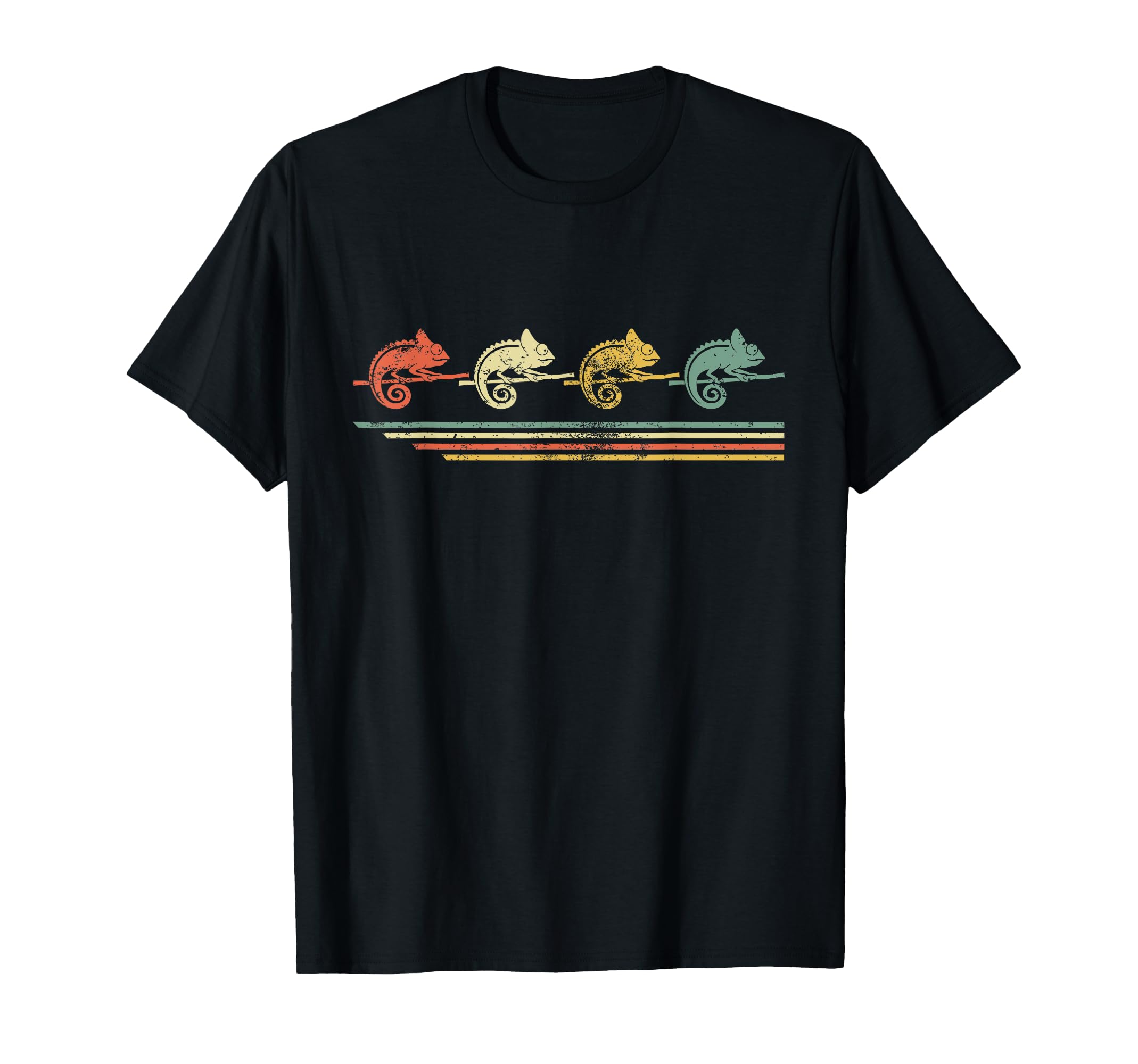 Chameleon Lover Animals Father Day T-Shirt - Minimalist Print Men Women - T-Shirt, Sweatshirt, Hoodie