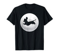 Dachshund Dachshund Silhouette Dog Moon T-Shirt - Novelty Apparel Unisex - T-Shirt, Sweatshirt, Hoodie