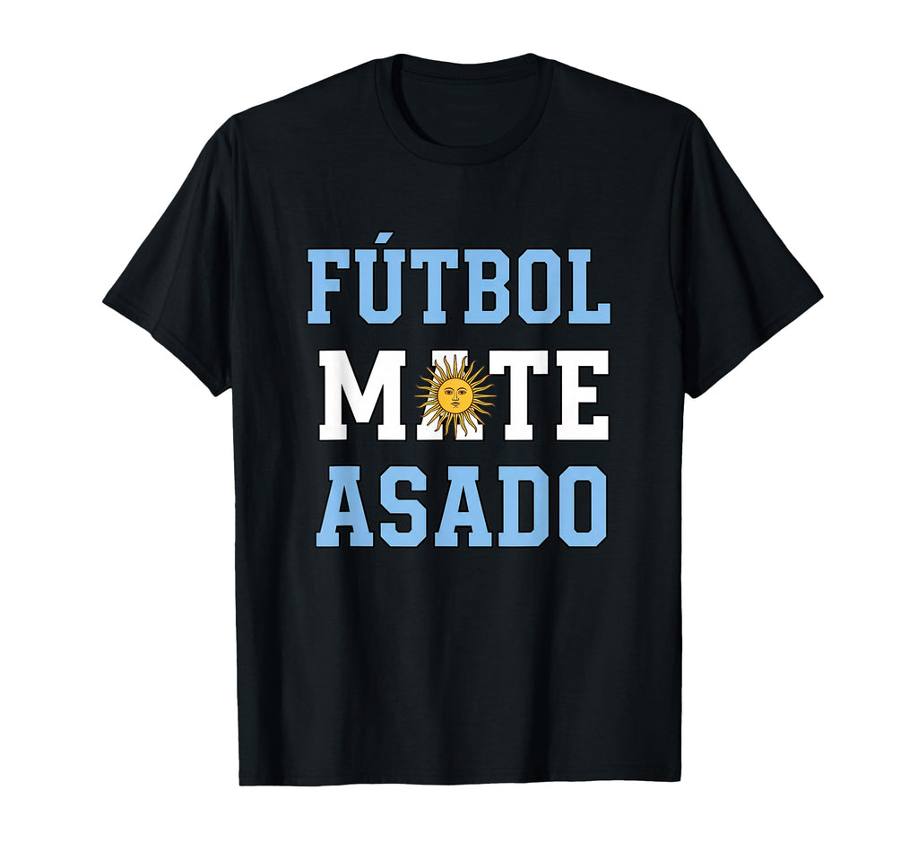 Ftbol Mate Asado Soccer Fan Latin Pride T-Shirt - Novelty Apparel Unisex - T-Shirt, Sweatshirt, Hoodie