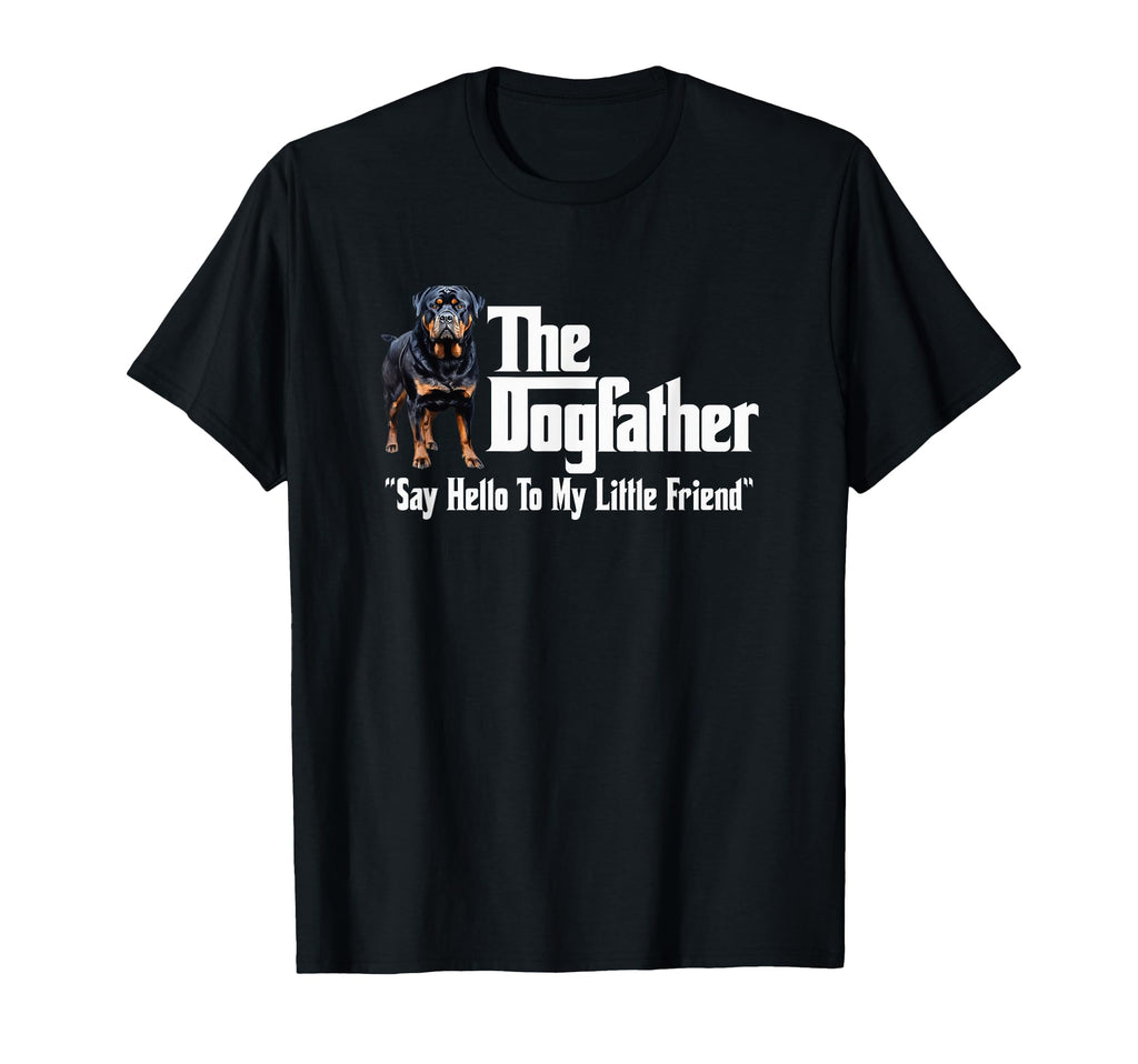 Rottweiler Dogfather T-Shirt - Casual Everyday Wear for Adults - T-Shirt, Sweatshirt, Hoodie