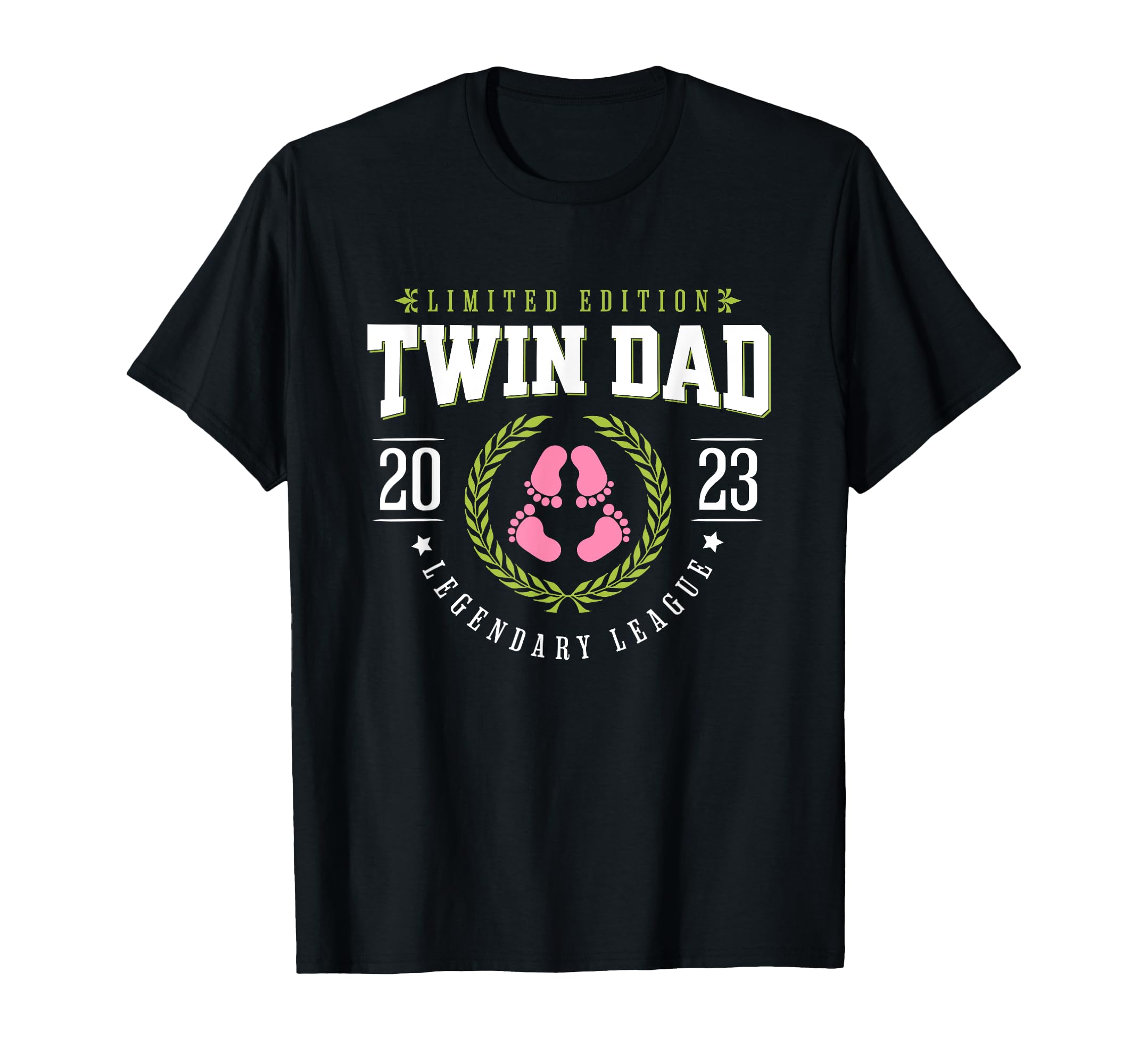 Twin Dad Est 2023 Twin Dad To Be Gifts New T-Shirt - Trendy Graphic Unisex - T-Shirt, Sweatshirt, Hoodie