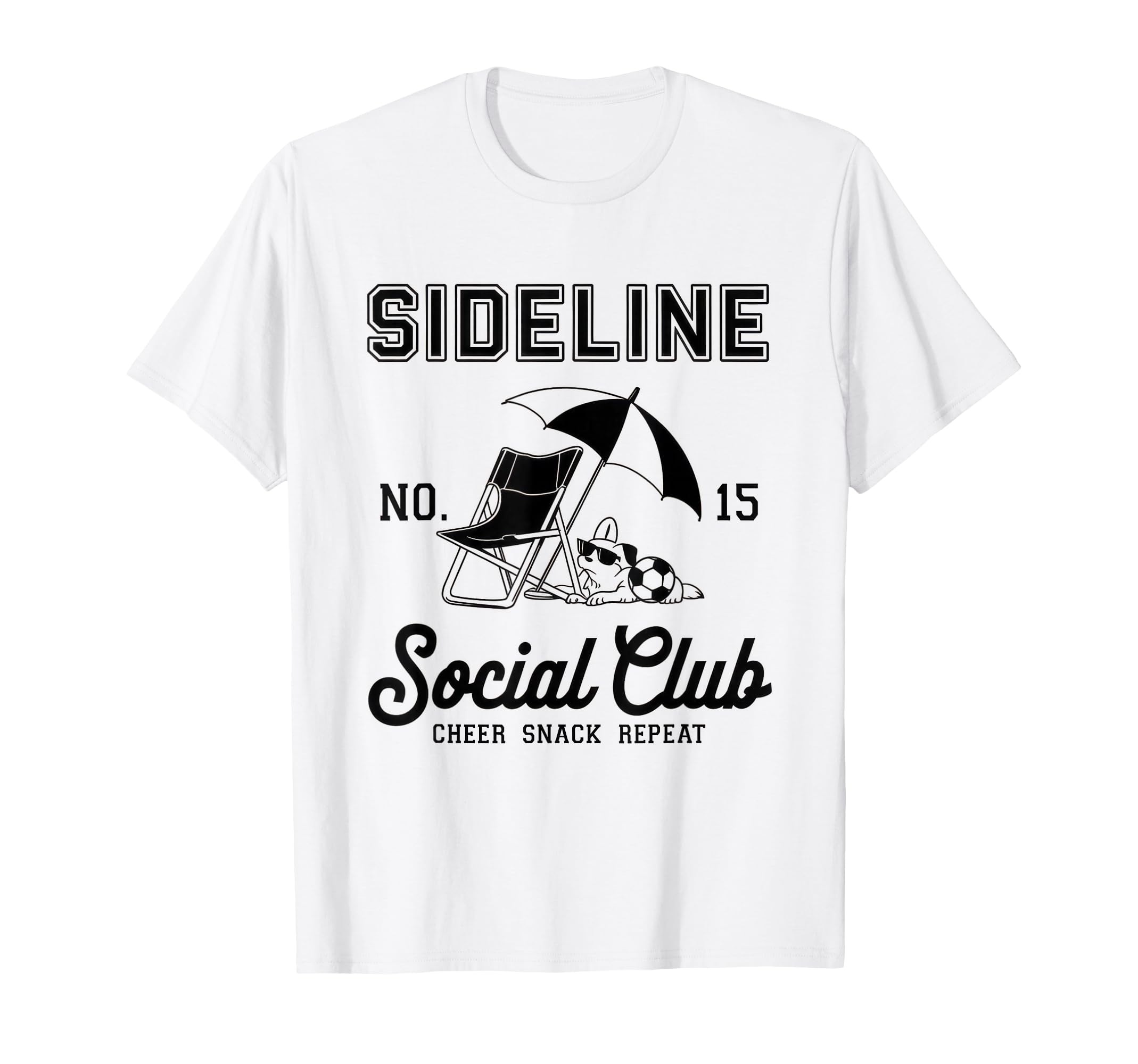 Sideline Social Club Soccer Mom Game Day T-Shirt - Minimalist Print Unisex - T-Shirt, Sweatshirt, Hoodie