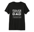 Proud Dad Police Officer Father Son T-Shirt - Streetwear Style Unisex - T-Shirt, Sweatshirt, Hoodie