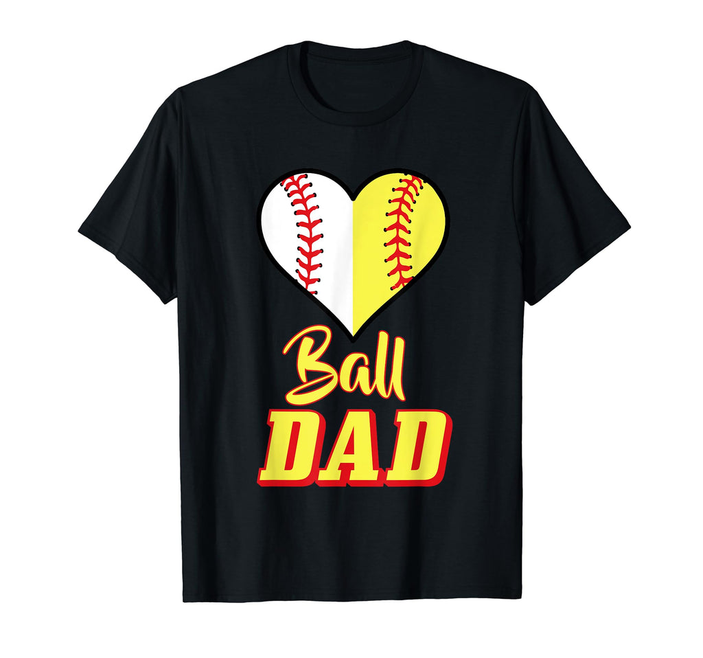 Softball Baseball Dad Outfit Sport T-Shirt - Fun Novelty Design for Adults - T-Shirt, Sweatshirt, Hoodie