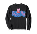 Peppa Pig Peppa Logo Sweatshirt - Trendy Graphic Men Women - T-Shirt, Sweatshirt, Hoodie