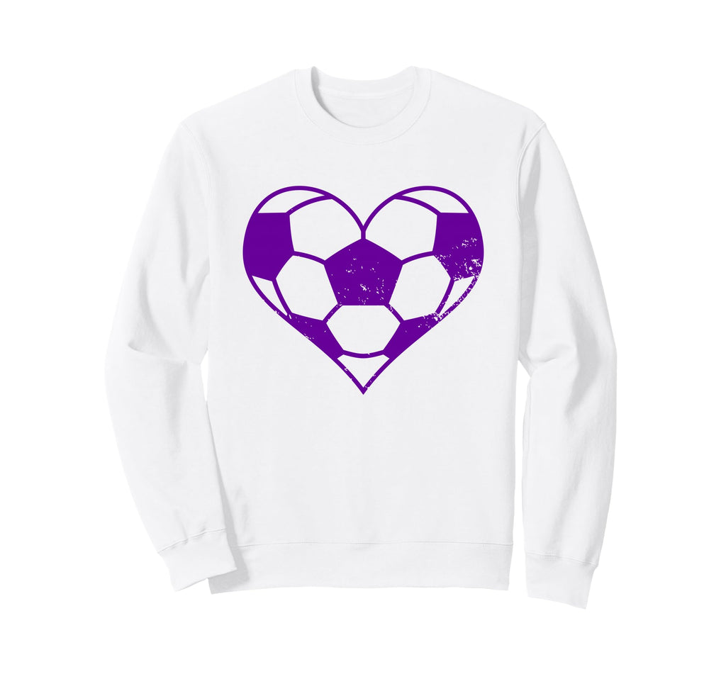 Soccer Heart Funny Soccer Player Mom Sweatshirt - Fun Novelty Design Unisex - T-Shirt, Sweatshirt, Hoodie