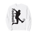 Football Soccer Player Kick Action Sweatshirt - Custom Art Print Unisex - T-Shirt, Sweatshirt, Hoodie