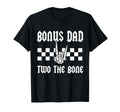 Bonus Dad Two Bone Skeleton Hand 2Nd T-Shirt - Minimalist Print Unisex - T-Shirt, Sweatshirt, Hoodie