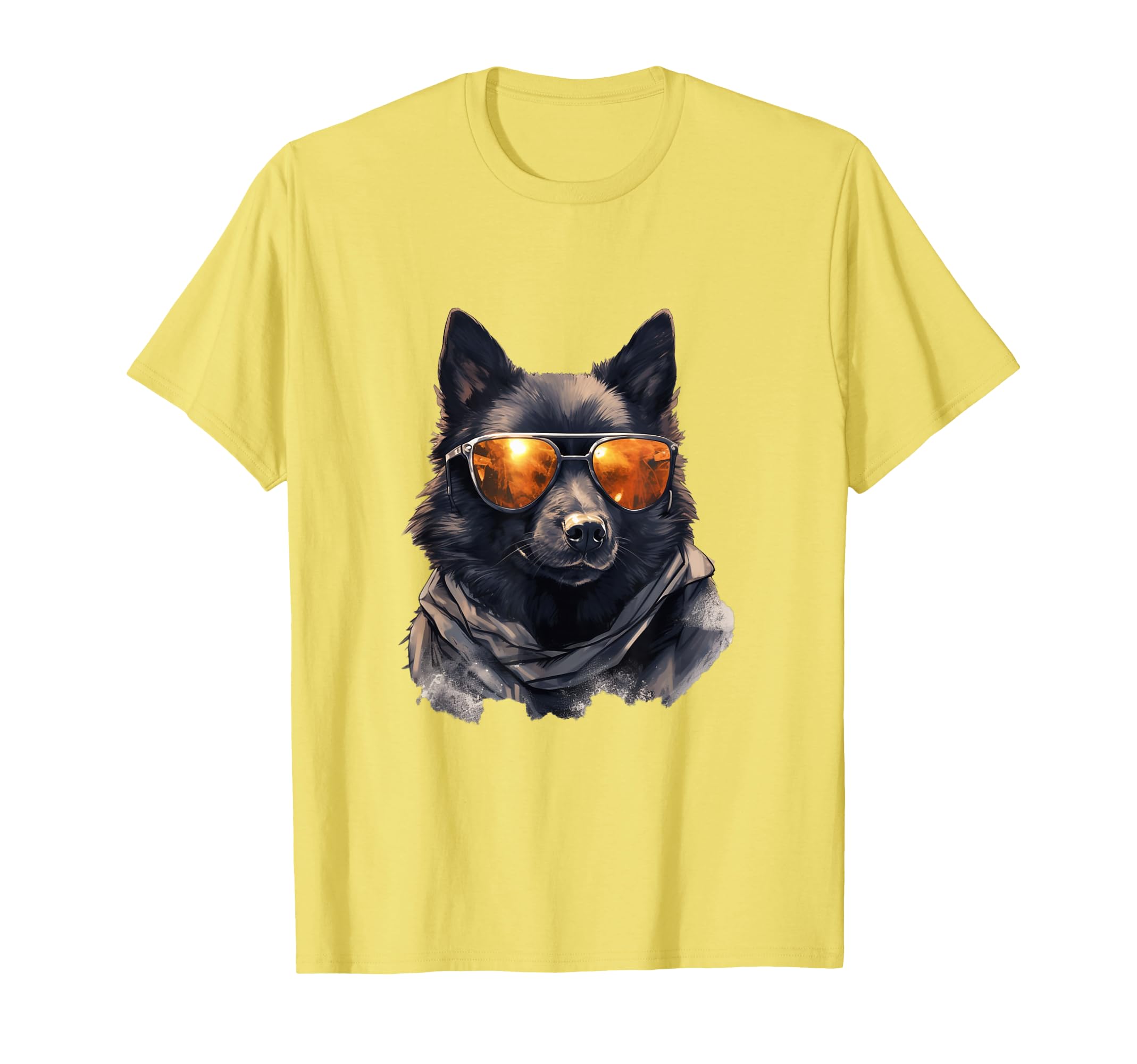 Schipperke Schipperke Sunglasses T-Shirt - Aesthetic Graphic Men Women - T-Shirt, Sweatshirt, Hoodie