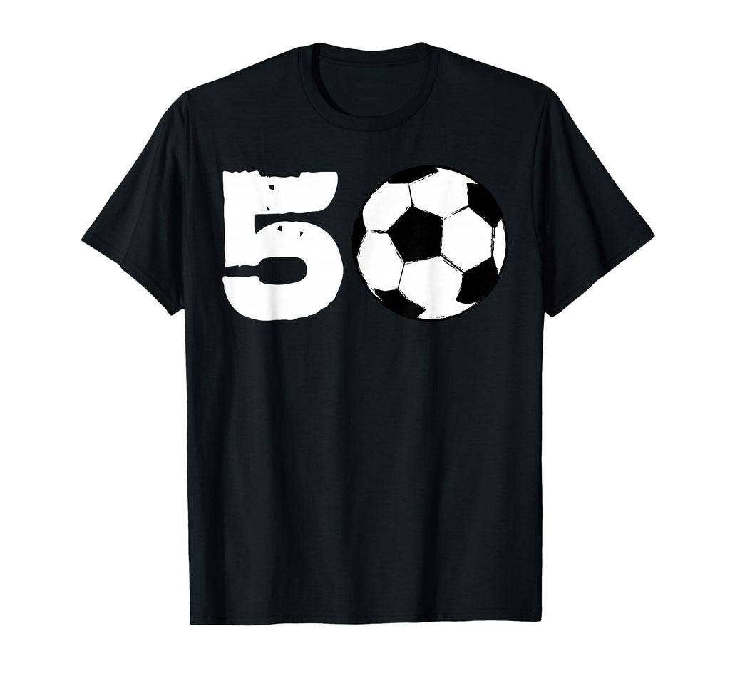 50 Soccer Birthday Party Team Player T-Shirt - Unique Graphic for Adults - T-Shirt, Sweatshirt, Hoodie