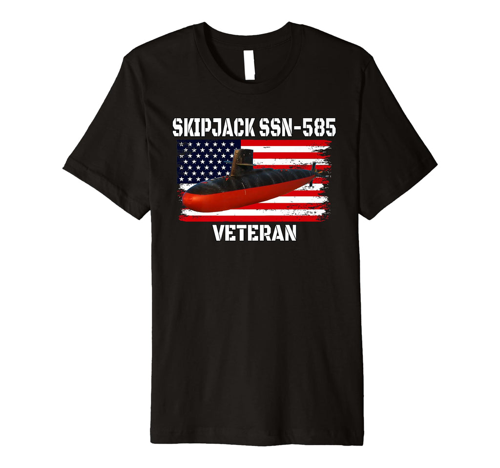 Submarine Uss Skipjack Ssn 585 Veteran T-Shirt - Trendy Graphic Men Women - T-Shirt, Sweatshirt, Hoodie