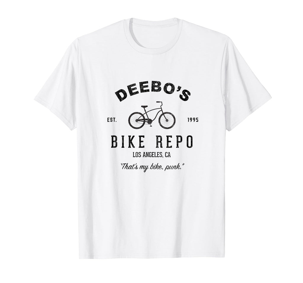 Deebos Bike Repo Los Angeles Ca Est 1995 T-Shirt - Trendy Graphic Men Women - T-Shirt, Sweatshirt, Hoodie