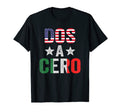 Dos Cero Us Flag Mexico Flag T-Shirt - Casual Everyday Wear for Adults - T-Shirt, Sweatshirt, Hoodie