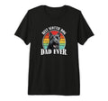 Dad Scottish Terrier Lover Tri Blend T-Shirt - Graphic Print Unisex - T-Shirt, Sweatshirt, Hoodie