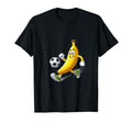 Banana Playing Soccer Fruit Soccer Player T-Shirt - Graphic Print Men Women - T-Shirt, Sweatshirt, Hoodie