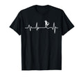 Footballer Heartbeat Football Player T-Shirt - Streetwear Style Men Women - T-Shirt, Sweatshirt, Hoodie