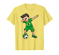 Dabbing Soccer Brazil Football Fan T-Shirt - Unique Graphic Men Women - T-Shirt, Sweatshirt, Hoodie