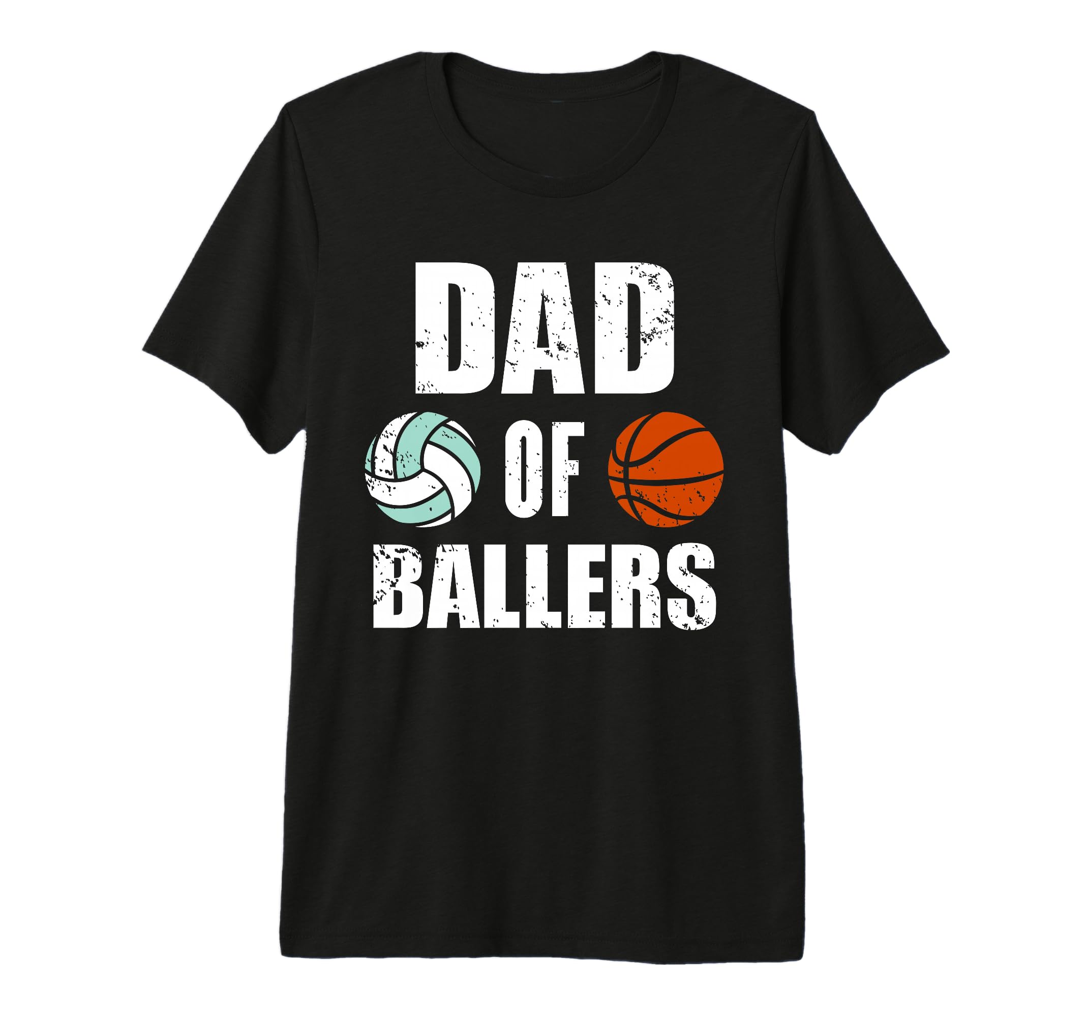 Mens Dad Ballers Funny Volleyball T-Shirt - Novelty Apparel Unisex - T-Shirt, Sweatshirt, Hoodie