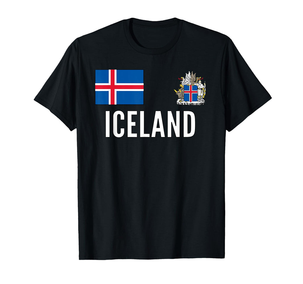 Iceland Soccer Jersey Football Fan Support T-Shirt - Unique Graphic Unisex - T-Shirt, Sweatshirt, Hoodie
