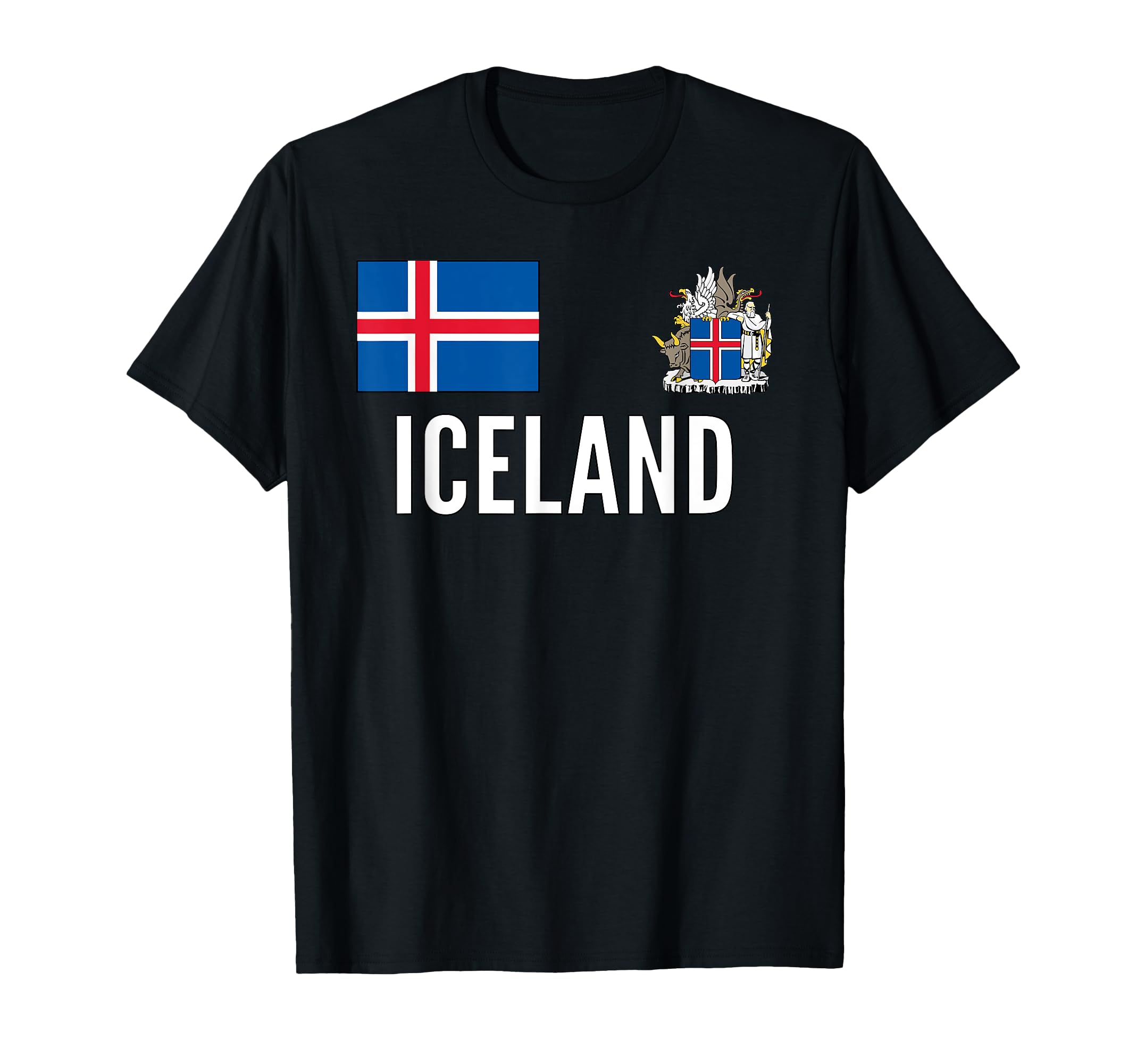 Iceland Soccer Jersey Football Fan Support T-Shirt - Unique Graphic Unisex - T-Shirt, Sweatshirt, Hoodie