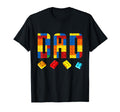 Dad Master Builder Building Blocks T-Shirt - Trendy Graphic Unisex - T-Shirt, Sweatshirt, Hoodie