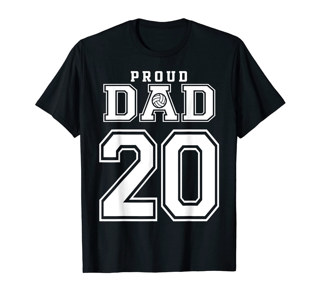 Custom Proud Volleyball Dad Number T-Shirt - Streetwear Style for Adults - T-Shirt, Sweatshirt, Hoodie