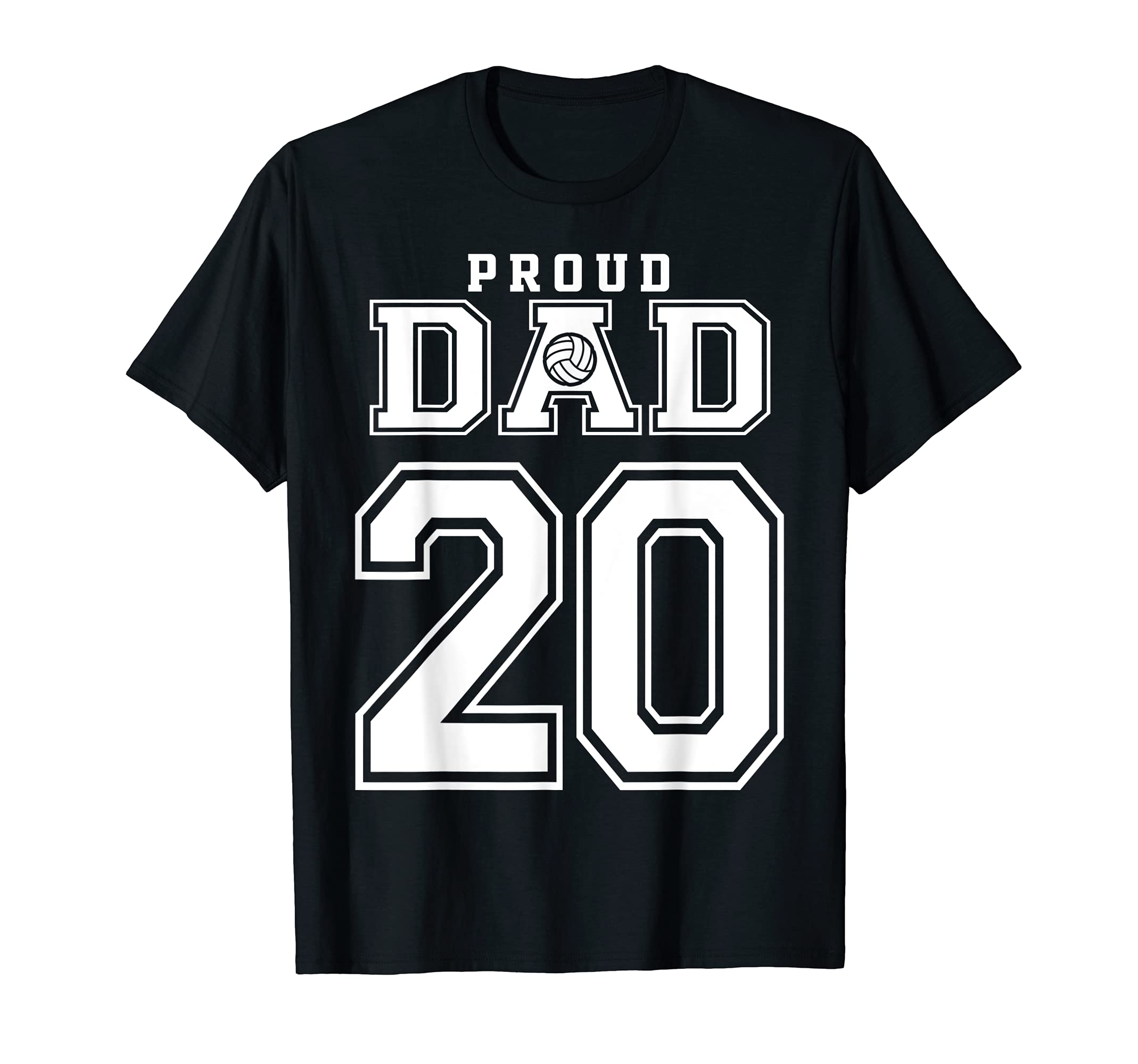 Custom Proud Volleyball Dad Number T-Shirt - Streetwear Style for Adults - T-Shirt, Sweatshirt, Hoodie