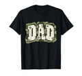 Camo Dad Fathers Army Veteran Patriotic T-Shirt - Graphic Print for Adults - T-Shirt, Sweatshirt, Hoodie