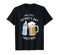 Our First Father S Day Together Dad T-Shirt - Custom Art Print for Adults - T-Shirt, Sweatshirt, Hoodie