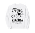 2027 Senior Soccer Stepdad Proud Sweatshirt - Fun Novelty Design Unisex - T-Shirt, Sweatshirt, Hoodie