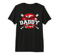 Mens Dad Daddy Baseball Sayings T-Shirt - Minimalist Print Men Women - T-Shirt, Sweatshirt, Hoodie