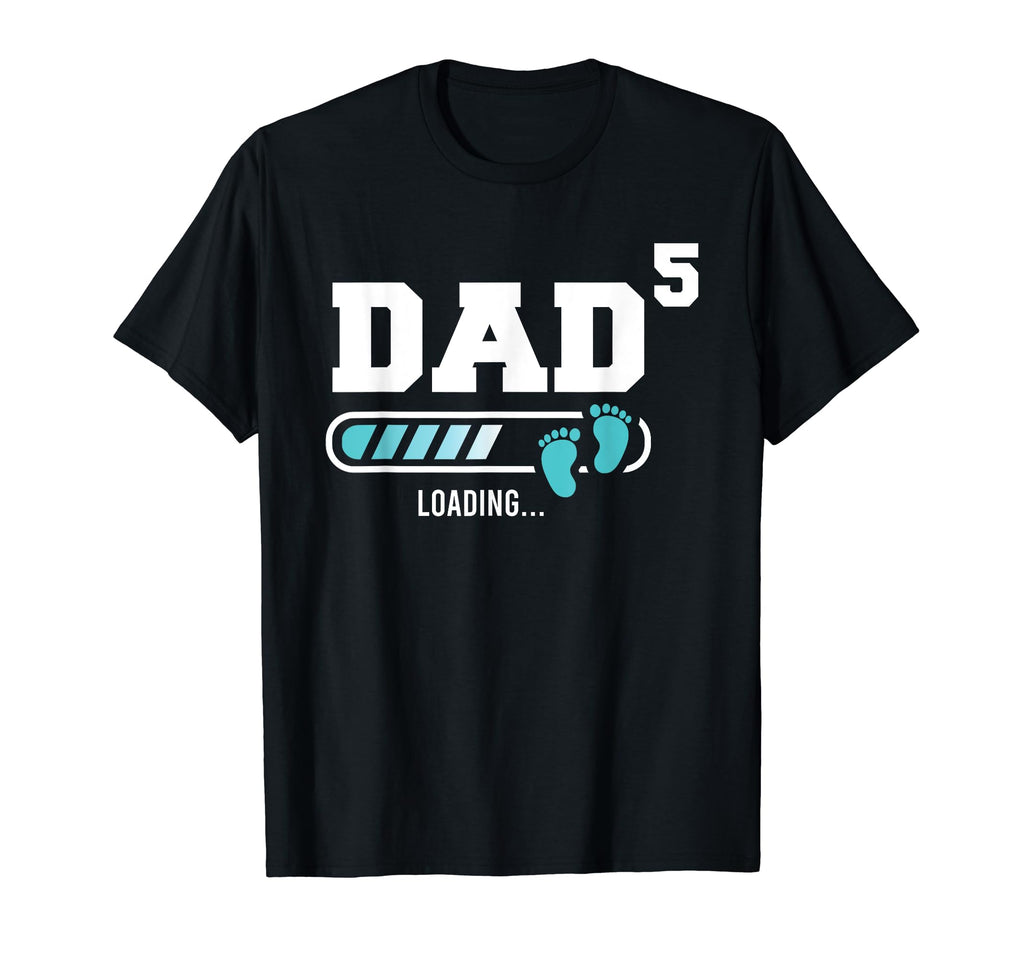 Mens Dad 5 Fifth Time Dad Funny Dad Five T-Shirt - Trendy Graphic Men Women - T-Shirt, Sweatshirt, Hoodie