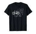 Bicycle Butterfly Cycle Cycling Gift T-Shirt - Custom Art Print Unisex - T-Shirt, Sweatshirt, Hoodie